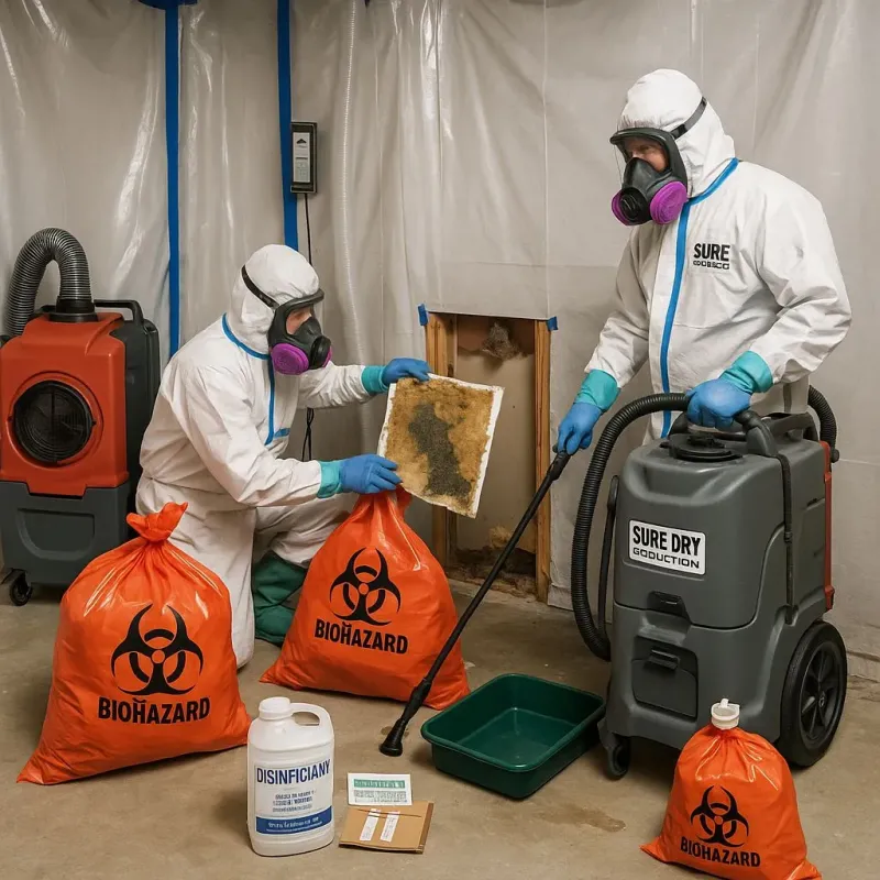 Contaminated Water Handling Protocols process in Albion, NY
