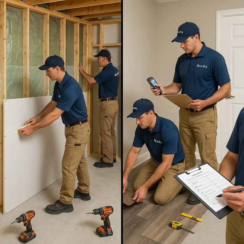 Repairs and Reconstruction process in Albion, NY
